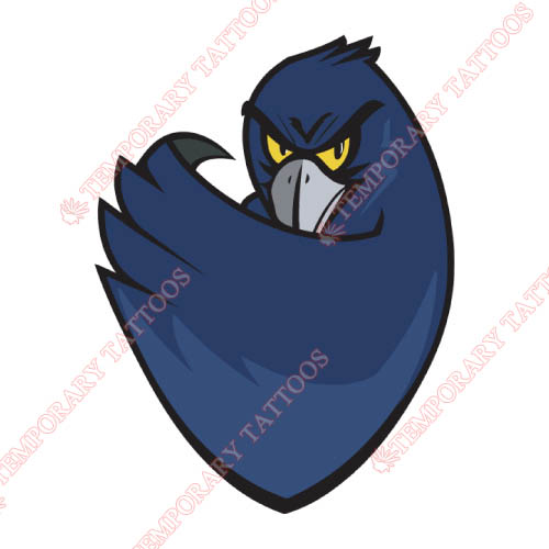 Monmouth Hawks Customize Temporary Tattoos Stickers NO.5155